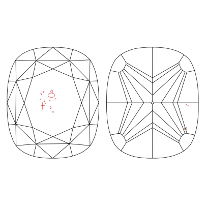 Prírodný farebný diamant s GIA certifikatom cushion fancy žltý 1.07 ct SI2 2826680122_Y5 2