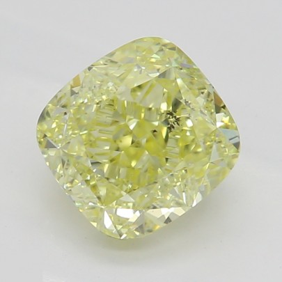Prírodný farebný diamant s GIA certifikatom cushion fancy žltý 1.07 ct SI2 8828250048_Y5