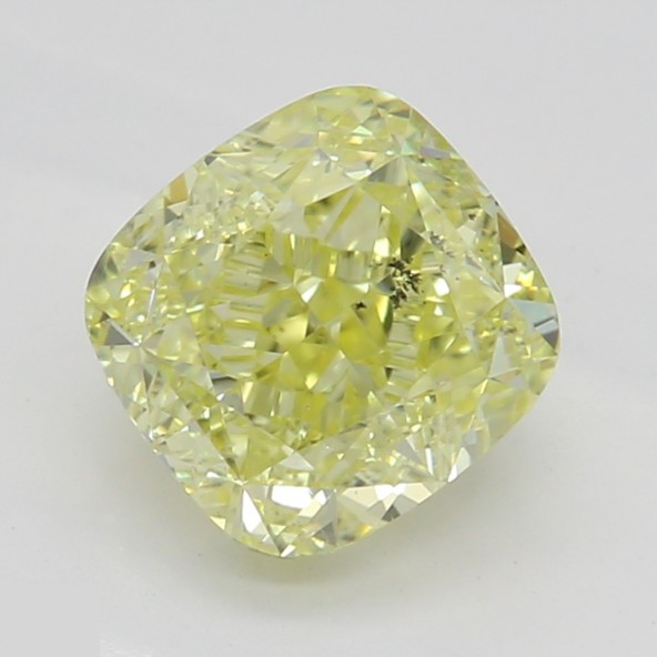 Prírodný farebný diamant s GIA certifikatom cushion fancy žltý 1.07 ct SI2 8828250048_Y5