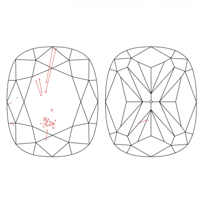 Prírodný farebný diamant s GIA certifikatom cushion fancy žltý 1.07 ct SI2 8828250048_Y5 2