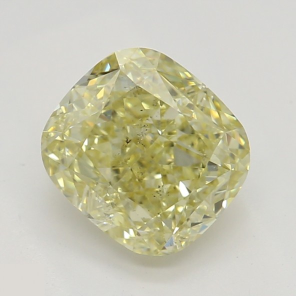 Prírodný farebný diamant s GIA certifikatom cushion fancy žltý 1.10 ct SI2 1851510051_Y5 Prírodný farebný diamant s GIA certifikatom cushion fancy žltý 1.10 ct SI2 1851510051_Y5