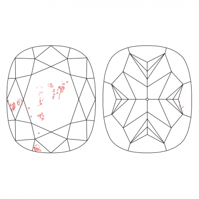 Prírodný farebný diamant s GIA certifikatom cushion fancy žltý 1.10 ct SI2 1851510051_Y5 2