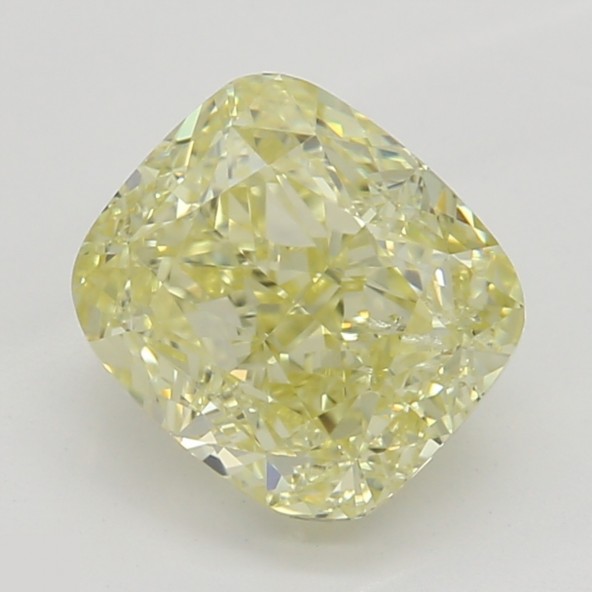 Prírodný farebný diamant s GIA certifikatom cushion fancy žltý 1.12 ct SI2 1825980601_Y5