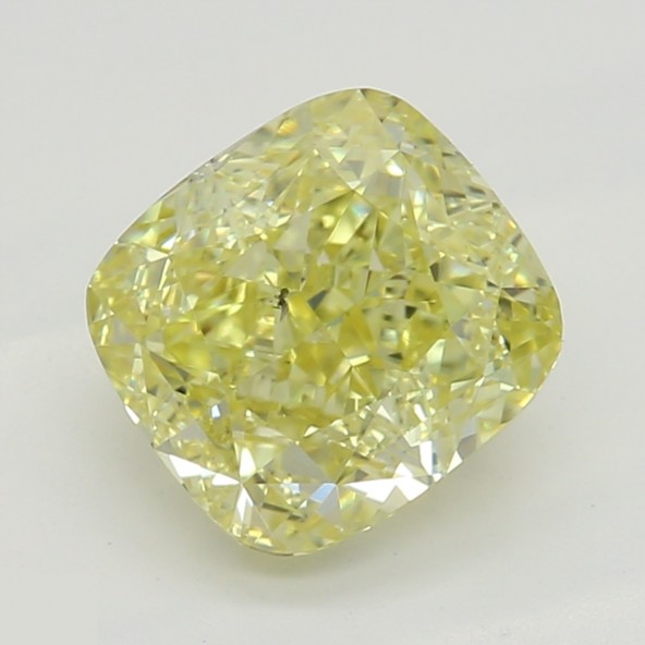 Prírodný farebný diamant s GIA certifikatom cushion fancy žltý 1.15 ct SI2 9827860369_Y5