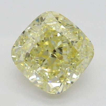 Prírodný farebný diamant s GIA certifikatom cushion fancy žltý 1.17 ct SI2 5825980055_Y5