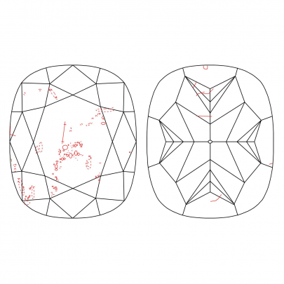 Prírodný farebný diamant s GIA certifikatom cushion fancy intense žltý 1.37 ct SI2 1829540550_Y6 2