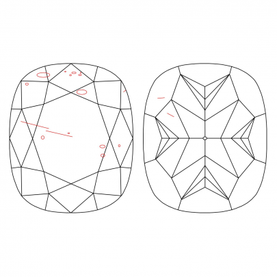 Prírodný farebný diamant s GIA certifikatom cushion fancy s nahnedlo žltou farbou 1.37 ct SI2 3827860413_Y5 2