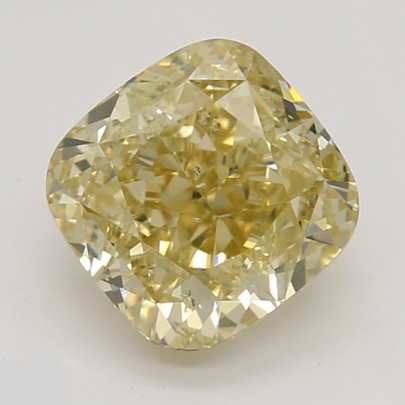 Prírodný farebný diamant s GIA certifikatom cushion fancy hnedožltý 1.01 ct SI2 4828110474_Y5