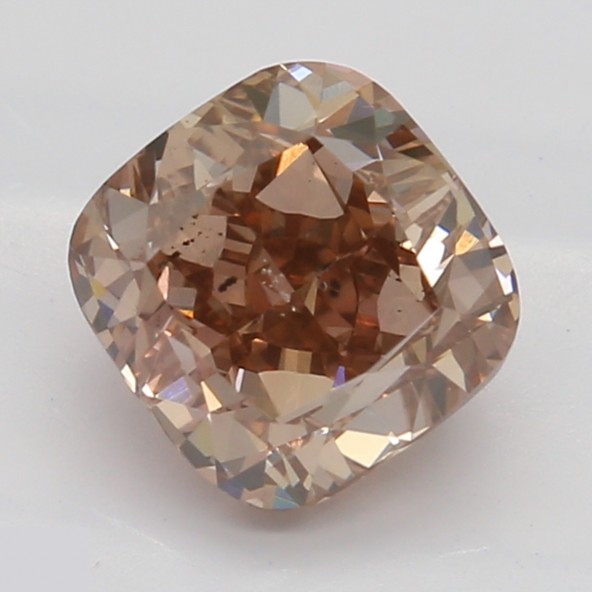 Prírodný farebný diamant s GIA certifikatom cushion fancy hnedoružový 0.93 ct SI2 3828890013_R5