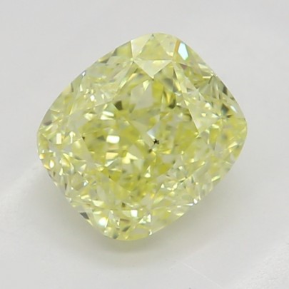 Prírodný farebný diamant s GIA certifikatom cushion fancy žltý 0.70 ct SI1 1829540421_Y5