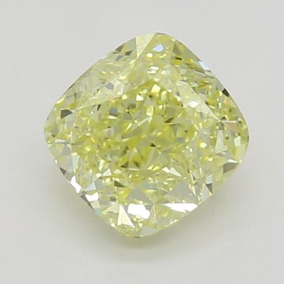 Prírodný farebný diamant s GIA certifikatom cushion fancy žltý 0.70 ct SI1 4829540064_Y5