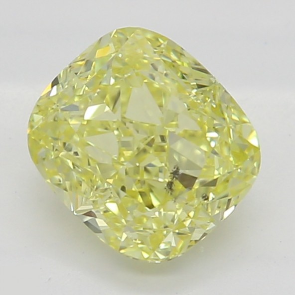 Prírodný farebný diamant s GIA certifikatom cushion fancy intense žltý 0.76 ct SI2 1828750840_Y6 Prírodný farebný diamant s GIA certifikatom cushion fancy intense žltý 0.76 ct SI2 1828750840_Y6