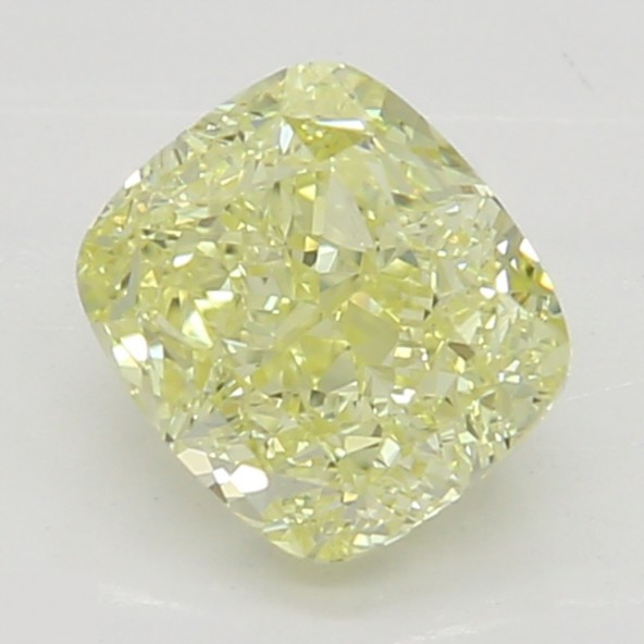 Prírodný farebný diamant s GIA certifikatom cushion fancy žltý 0.56 ct VS2 5842660135_Y5