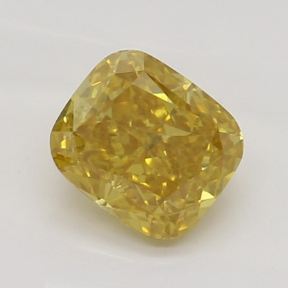 Prírodný farebný diamant s GIA certifikatom cushion fancy intense oranžovo žltý 0.54 ct SI2 7826520337_Y6
