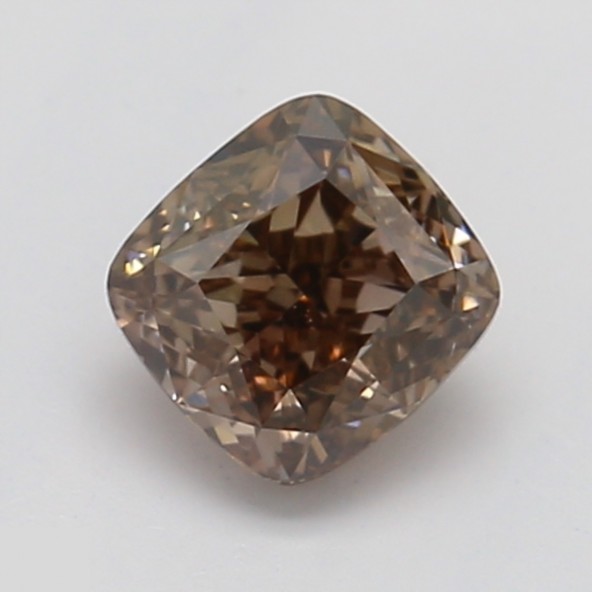 Prírodný farebný diamant s GIA certifikatom cushion fancy dark tmavo ružovo hnedý 0.30 ct VS2 5828750005_T9