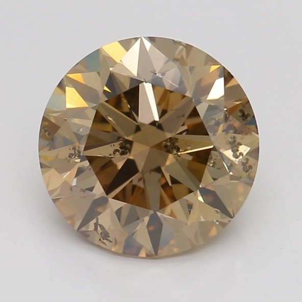 Prírodný farebný diamant s GIA certifikatom okrúhly briliant fancy dark tmavo žltkasto hnedý 1.51 ct I1 4828420364_T9