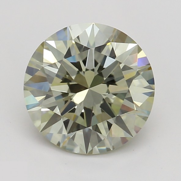 Prírodný farebný diamant s GIA certifikatom okrúhly briliant fancy sivasto žltozelený 1.04 ct VS1 5830550125_G5