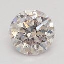 Farebný diamant okrúhly briliant, very light ružový, 1,04ct, GIA