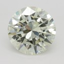 Farebný diamant okrúhly briliant, light žltý, 0,9ct, GIA