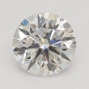 Farebný diamant okrúhly briliant, faint ružový, 0,7ct, GIA