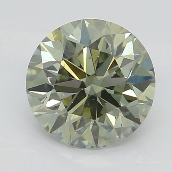 Prírodný farebný diamant s GIA certifikatom okrúhly briliant fancy sivasto žltozelený 0.70 ct I1 1829780330_G5