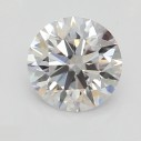 Farebný diamant okrúhly briliant, faint ružový, 0,3ct, GIA