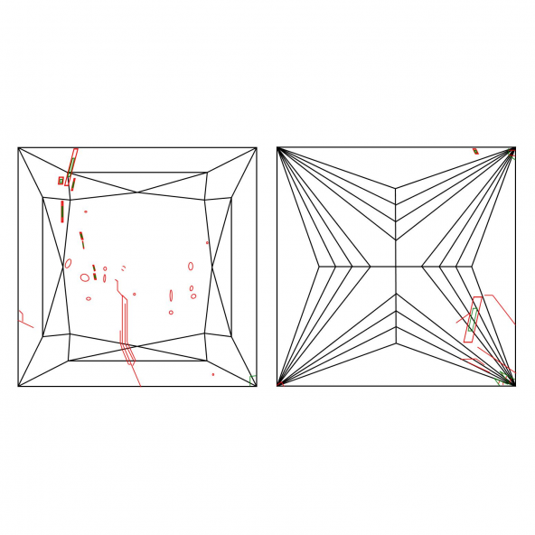 Inkluzie a cistota v prirodnom farebnom diamante princess fancy deep hlboká nahnedlo oranžovo ružový 1.01 ct I2 4828890004_R8