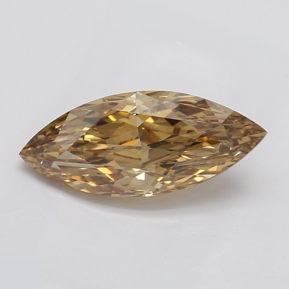 Prírodný farebný diamant s GIA certifikatom markíz fancy hnedožltý 0.80 ct VVS2 1828800301_Y5