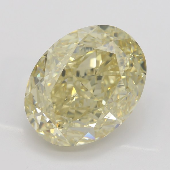 Prírodný farebný diamant s GIA certifikatom oval fancy light hnedo žltý 7.08 ct VVS2 4828280154_Y4