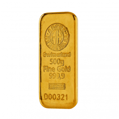70011 Investičná zlatá tehla  500 g Argor Heraeus  (1) 2