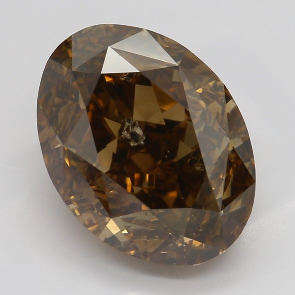 Prírodný farebný diamant s GIA certifikatom oval fancy dark tmavo oranžovo hnedý 4.21 ct I1 1841740090_T9