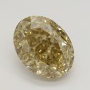 Farebný diamant oval, fancy žltohnedý, 1,73ct, GIA