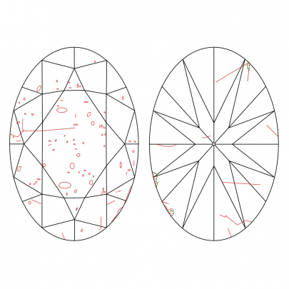 Prírodný farebný diamant s GIA certifikatom oval fancy deep hlboká nahnedlo oranžovo žltý 1.57 ct I2 9829240119_Y8 2