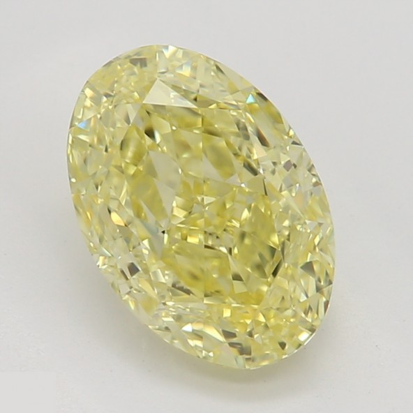 Prírodný farebný diamant s GIA certifikatom oval fancy intense žltý 1.22 ct VVS1 1825980001_Y6