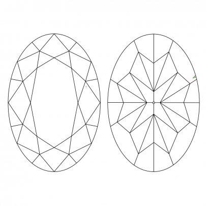 Prírodný farebný diamant s GIA certifikatom oval fancy light žltý 1.01 ct VVS2 8824980228_Y4 2