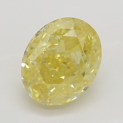 Prírodný farebný diamant s GIA certifikatom oval fancy intense žltý 1.02 ct I1 2826800272_Y6