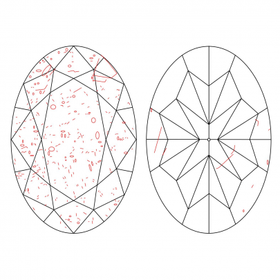 Prírodný farebný diamant s GIA certifikatom oval fancy intense žltý 1.02 ct I1 2826800272_Y6 2