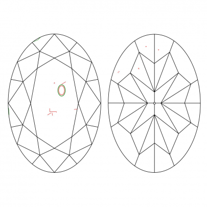 Prírodný farebný diamant s GIA certifikatom oval fancy vivid žltý 1.33 ct I1 7851470047_Y7 2