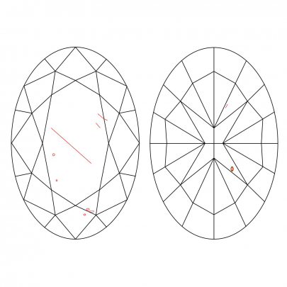 Prírodný farebný diamant s GIA certifikatom oval fancy hnedožltý 1.03 ct I1 5827080045_Y5 2