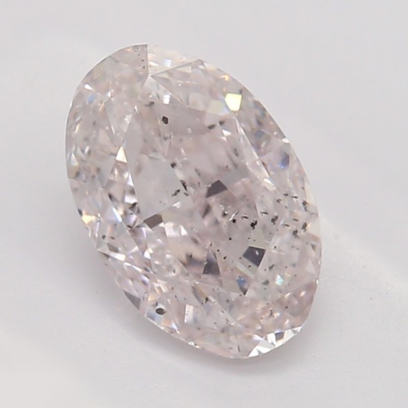 Prírodný farebný diamant s GIA certifikatom oval very light veľmi svetloružový 0.70 ct I1 7826120397_R2