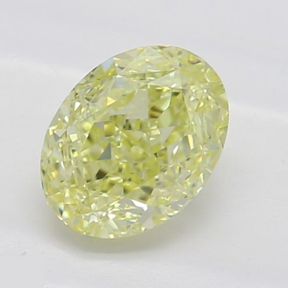 Prírodný farebný diamant s GIA certifikatom oval fancy žltý 0.55 ct VVS1 6828750196_Y5