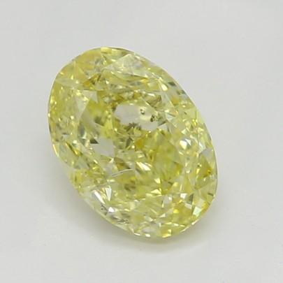 Prírodný farebný diamant s GIA certifikatom oval fancy intense žltý 0.50 ct I1 1851560070_Y6
