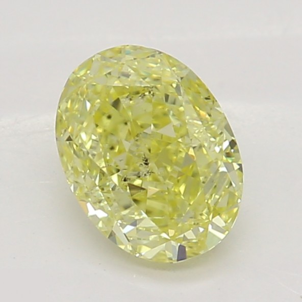 Prírodný farebný diamant s GIA certifikatom oval fancy intense žltý 0.52 ct I1 2842640242_Y6 Prírodný farebný diamant s GIA certifikatom oval fancy intense žltý 0.52 ct I1 2842640242_Y6