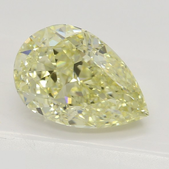 Prírodný farebný diamant s GIA certifikatom slza fancy light žltý 2.52 ct IF 7831040207_Y4
