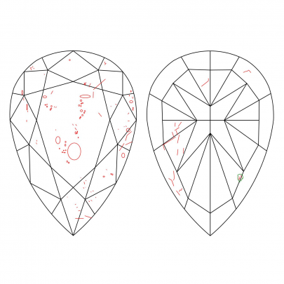 Prírodný farebný diamant s GIA certifikatom slza fancy deep hlboko nahnedlo žltý 2.62 ct I1 4827300304_Y8 2