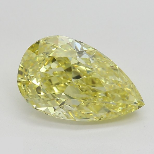 Prírodný farebný diamant s GIA certifikatom slza fancy intense žltý 1.65 ct VVS1 6825100376_Y6