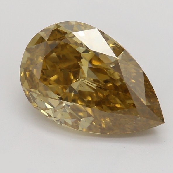Prírodný farebný diamant s GIA certifikatom slza fancy deep tmavo hnedo žltý 1.81 ct VS1 2828800272_Y8