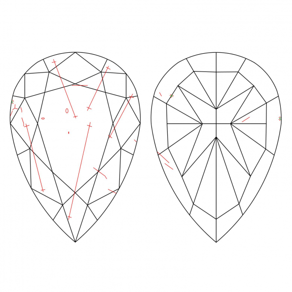 Inkluzie a cistota v prirodnom farebnom diamante slza fancy s nahnedlo žltou farbou 1.59 ct I2 8851430158_Y5 Inkluzie a cistota v prirodnom farebnom diamante slza fancy s nahnedlo žltou farbou 1.59 ct I2 8851430158_Y5