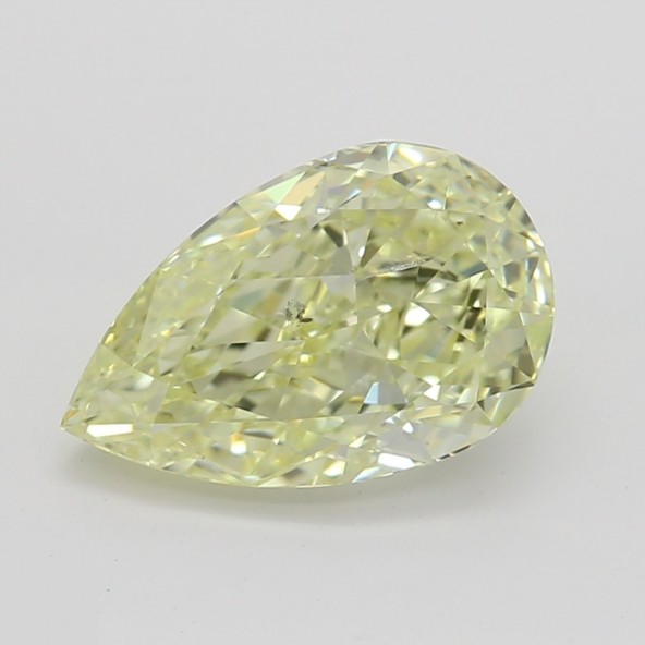 Prírodný farebný diamant s GIA certifikatom slza fancy light žltý 1.01 ct I1 5827490665_Y4