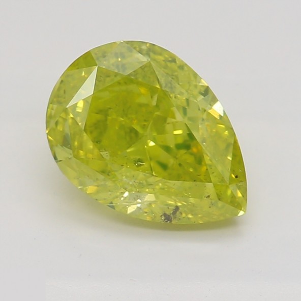 Prírodný farebný diamant s GIA certifikatom slza fancy vivid žltý 1.10 ct I1 4828010384_Y7